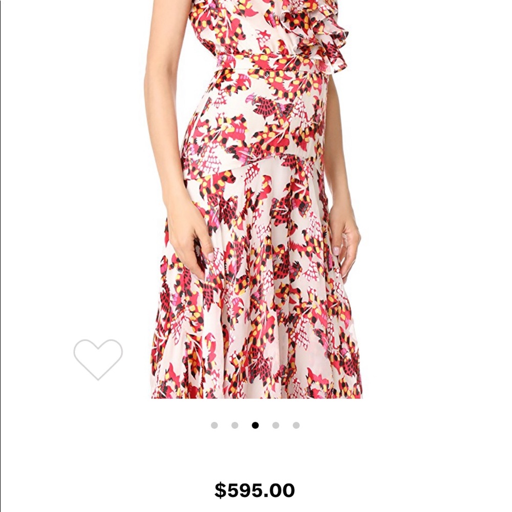Saloni, Rita Ruffle Dress. - Picture 3 of 5